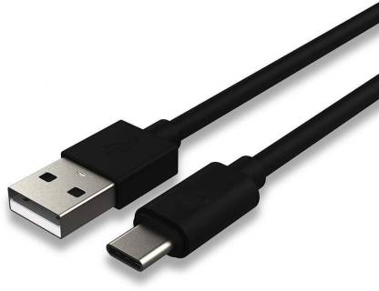 Fedus USB Type-C to USB-A 2.0 Male Cable (1 Meters) Black 1 m USB Type C Cable
