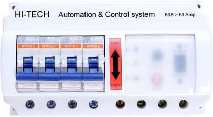HITECH THREE PHASE ELCB+MCB THREE PHASE MODULAR 63 A MCB