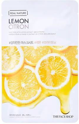 The Face Shop Real Nature Lemon Face Mask