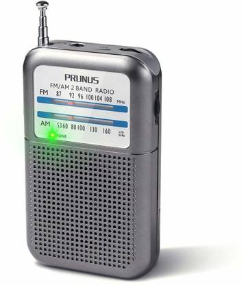 PRUNUS DE333 AM/FM Portable Radio Mini Pocket Radio FM Radio