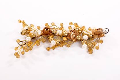 Sauran (Gajra With Artificial Flower,Gajra (Veni) For Juda SHS038 Hair Accessory Set