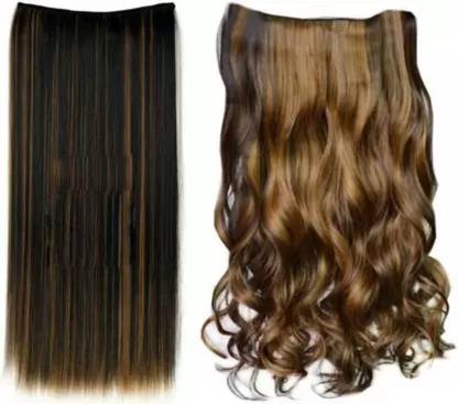 DC Combo Pack of 2, 5 Clip Based Hair Extension