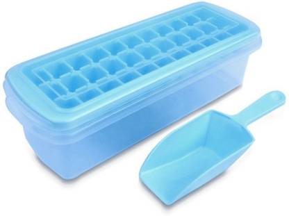 Perfect Pricee All Season Easy popup Large 18 Grid Shape Blue Plastic Ice Cube Tray