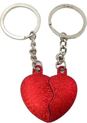 DALUCI Shieny Brokan heart key chain Key Chain