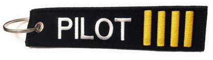 Airlines Store Pilot Keychain (Black) Key Chain