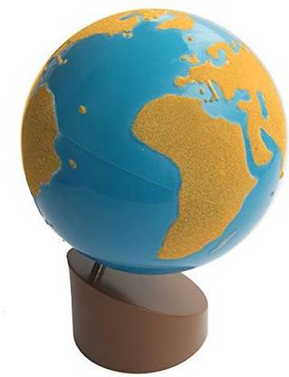 Elite Montessori Sandpaper Globe - Land & Water
