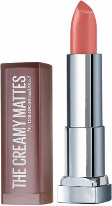 MAYBELLINE NEW YORK Color Sensational Creamy Matte Lipstick, Just a Teaser, 3.9g