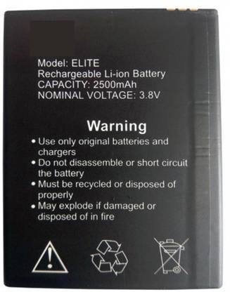 mobi com Mobile Battery For  SWIPE ELITE 2500 MAH