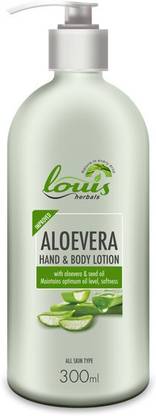 Louis herbals ALOEVERA HAND AND BODY LOTION