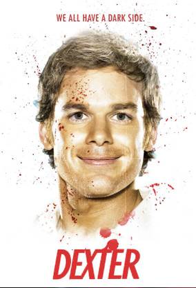 Dexter TV Series Poster for Room & Office (13 Inch X 19 Inch, Rolled) Paper Print