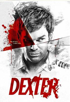 Dexter TV Series Poster for Room Paper Print
