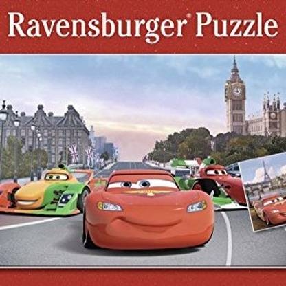 RAVENSBURGER Lightning Mcqueen Jigsaw Puzzle (2 X 12 Piece)
