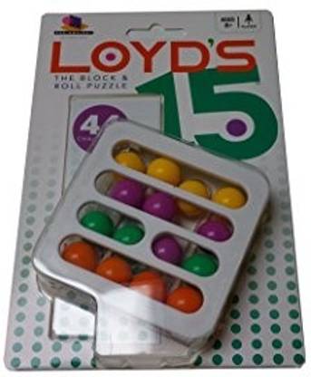 Brainwright Loyd'S 15 Pc The Block And Roll Challenge Puzzle