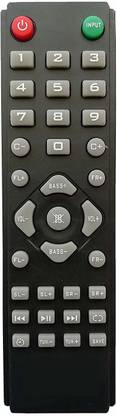 LipiWorld Home Theater System Remote Control Compatible for ZEBRONICS 12 Zebronics Remote Controller