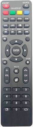 LipiWorld LED127 Reconnect Led LCD Tv Remote Compatible with  Reconnect-3 Remote Controller