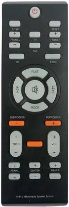LipiWorld HiFi 5.1 Multimedia Speaker System Compatible Theater Philips Remote Controller
