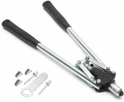 DUMDAAR Hand Riveters Double Hold Riveter Heavy Duty Fast Hitting Rivet Gun