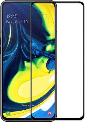 TrueObjects Edge To Edge Tempered Glass for Samsung A80