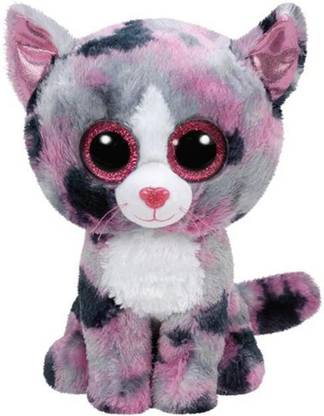 TY Beanie Boo’s Lindi Cat Plush Toy  - 10 inch