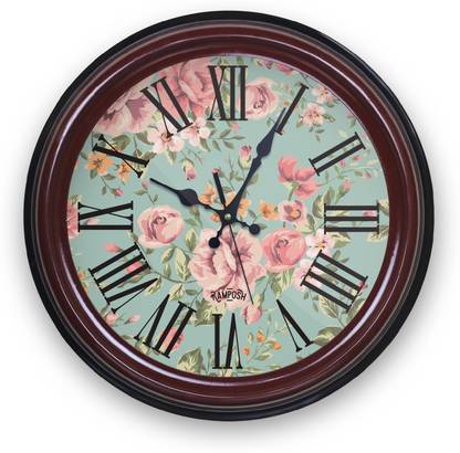 RAMPOSH Analog 32 cm X 32 cm Wall Clock