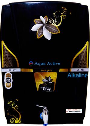 Aqua Active RO+Alkaline 16 L RO + UV + UF + TDS Water Purifier