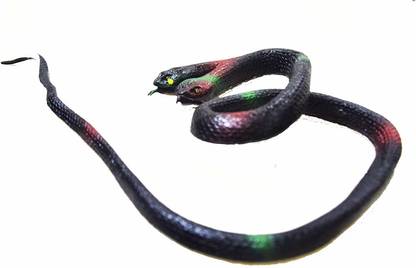 Neelkanth Rubber Snake ( Two Mouth) Looks Real for gags and Pranks ( Make Fool of Others)