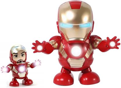 Wembley Toys Marvel Avengers Iron man Dance Hero Action Figure Robot Toy