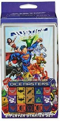 Wizkids DC Dice MastersJustice LeagueStarter Set Party & Fun Board Game