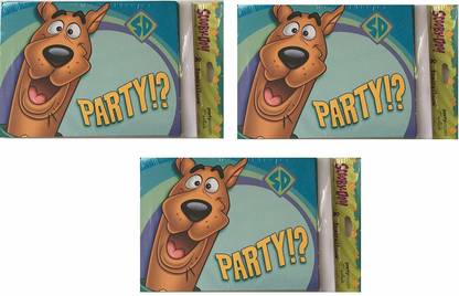 Party Scooby Doo Birthday Invitations 24 Invitations