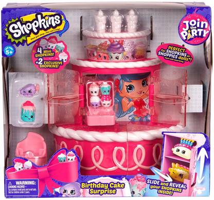 Shopkins Join The Party Playset - Birthday Cake Surprise