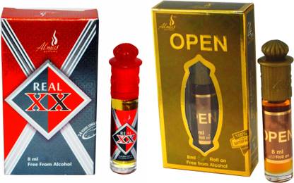 Almas REAL XX AND OPEN Edition fascinating fragrance pocket Floral Attar