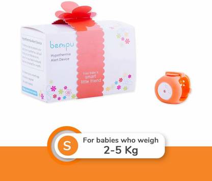 BEMPU  Health TempWatch Newborn Baby (2 to 5 Kgs) Hypothermia/Low Body Temperature Monitor Device Audio Visual Baby Monitor