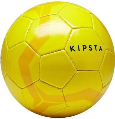 DECATHLON  by Decathlon KIPSTA First Kick Football Size- 4 YELLOW Football FOR KIDS Football - Size: 4