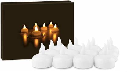 Quinergys ® Floating Led Candles, Flickering Waterproof Tea Lights Candle
