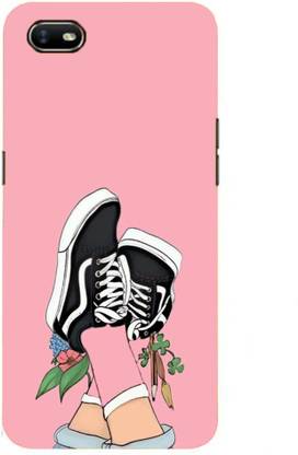 NDCOM Back Cover for Oppo Realme C2 Girl Shoes Printed