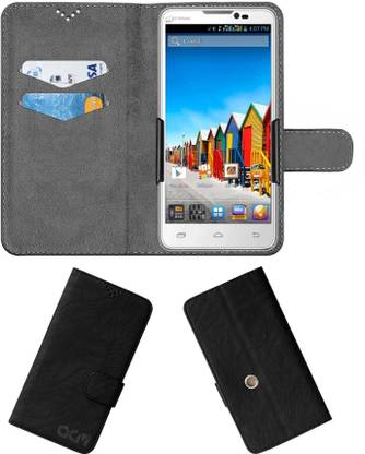 ACM Flip Cover for Micromax A111 Canvas Doodle