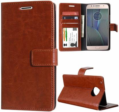 Coverage Flip Cover for Moto G5 Plus -XT 1686