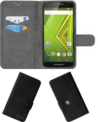 ACM Flip Cover for Motorola Moto X Play Xt1562