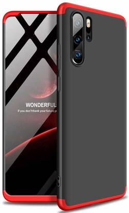 Empire Accessories Front & Back Case for Samsung Note 10 Plus premium red with black 360 degree case