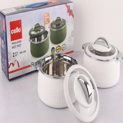cello oyale 2pcs set Pack of 2 Thermoware Casserole Set