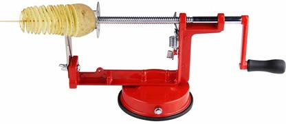 Simxen Quick Feature Heavy Duty Potato Apple Peeler, Slicer Spiral French Fry Cutter Vegetable Slicer