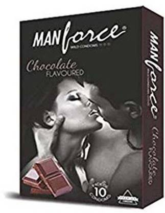 MANFORCE 1 Set Choclate flevour Condom 10 PCS Condom