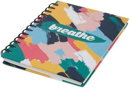 ThinkFun Breathe B6 Wiro Diary B6 Diary Unruled 144 Pages