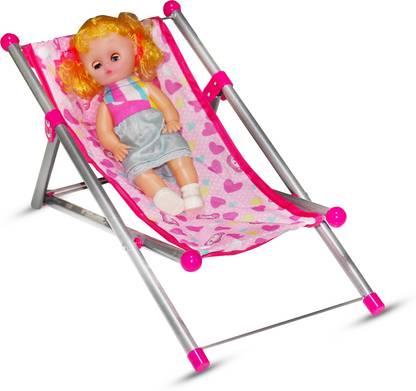 AKSHAT Miniature beach chair & umbrella for doll