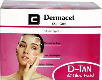Dermacet D-TAN GLOW FACIAL KIT