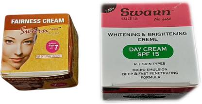 swarn sudha Combo of Fairness and Day Cream For Fairness Treatment