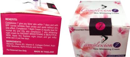 COMPLEXION 7 Skin Fairness And Freshness Cream