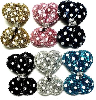 ANNA CREATIONS HEART SHAPE Ponytail Holders Hair Rubber Band