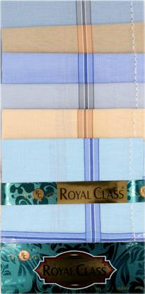 RC. ROYAL CLASS Light Border ["Multicolor"] Handkerchief