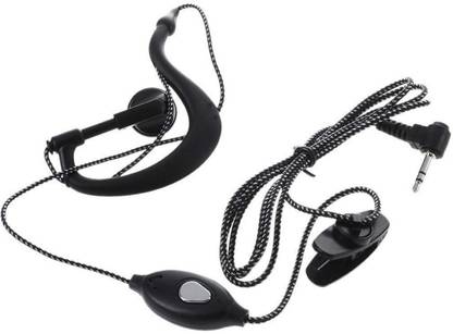 Inext Two Way Radio Single Plug Ear Hook Microphone Wired